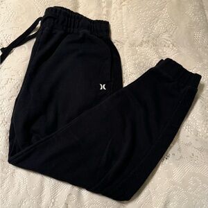 HURLEY women’s medium sweatpants black